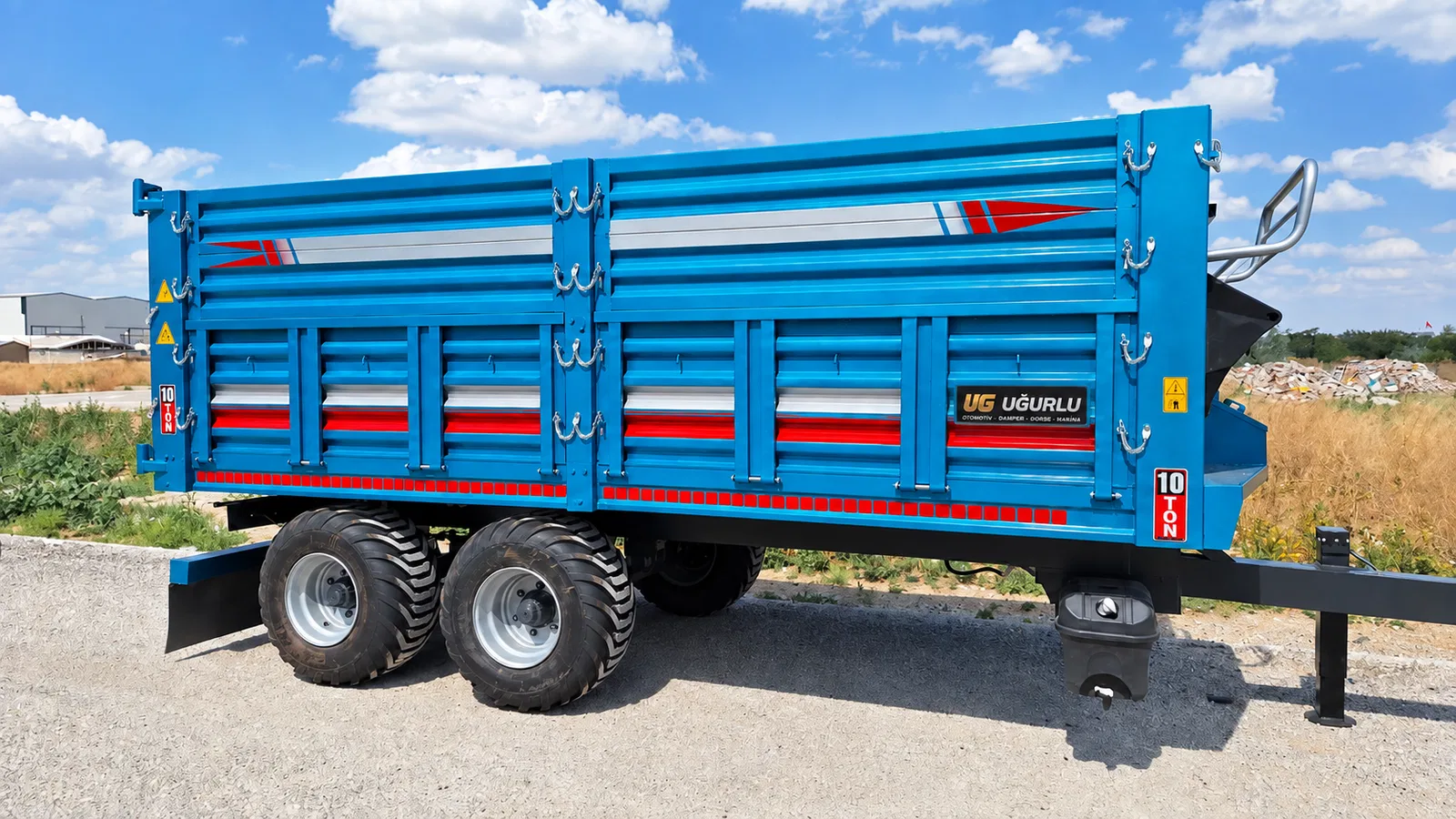 2-Axle Turntable Square and Tandem
