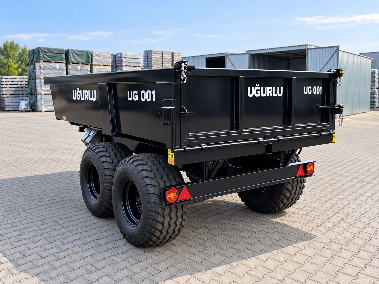 2-Axle Hardox Trailer