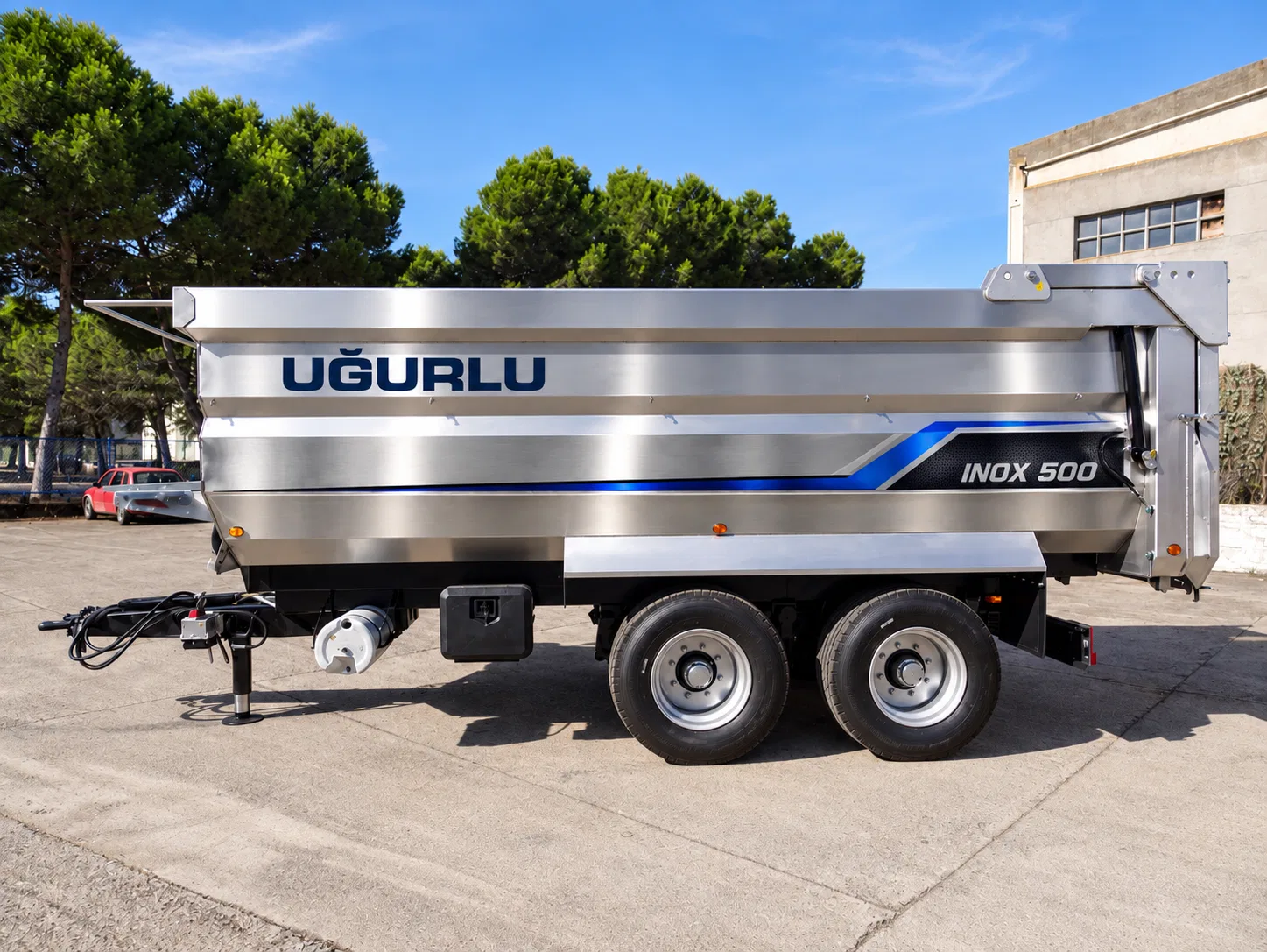 2-Axle Stainless Trailer