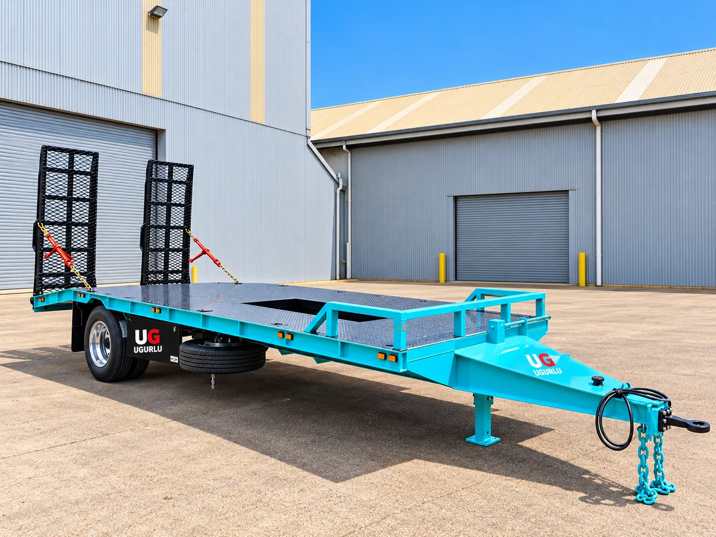 UG Tandem 1 Axle Drawbar 1