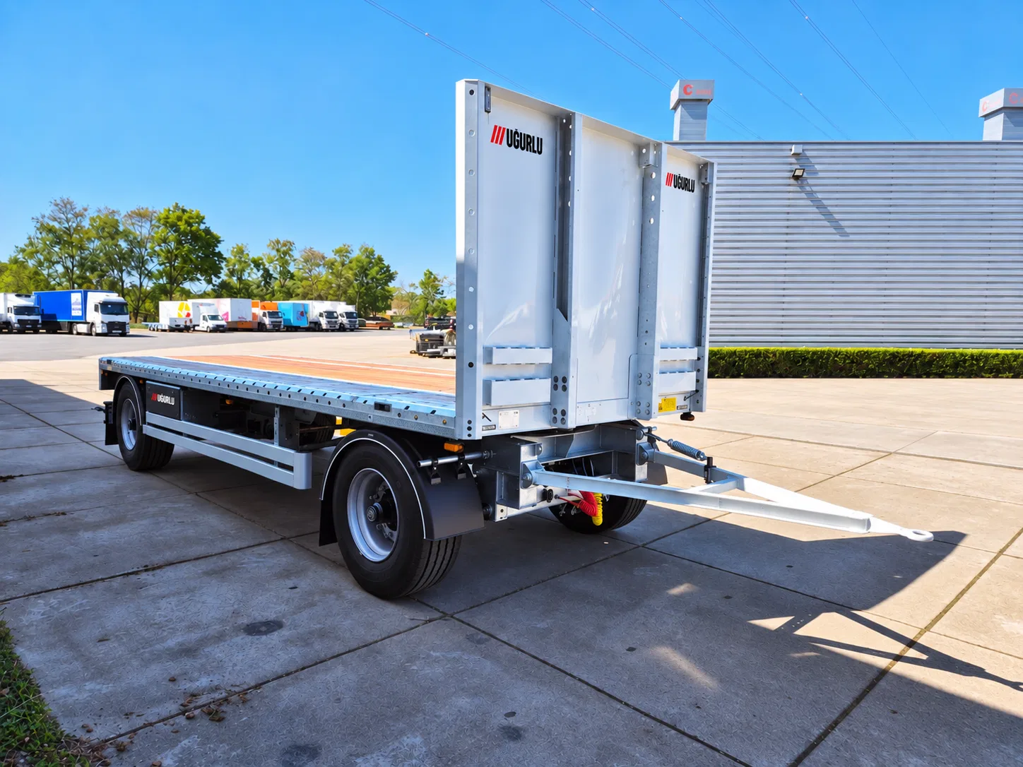 2 and 3 Axle Drawbar Platform