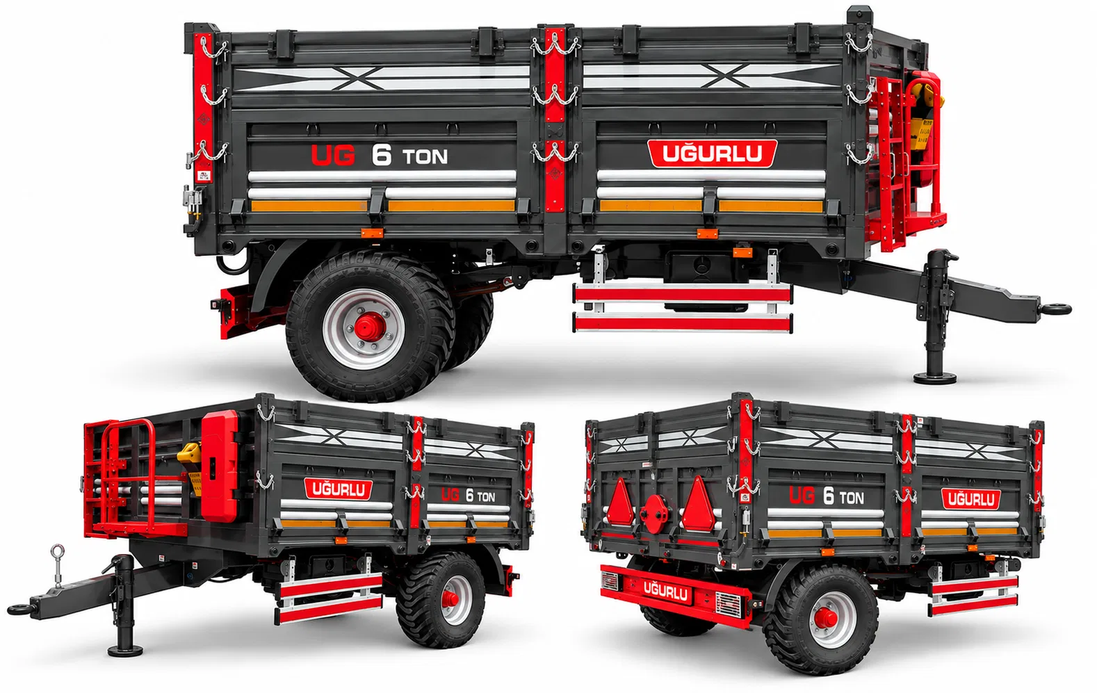 6 Tonne Single Axle Tandem